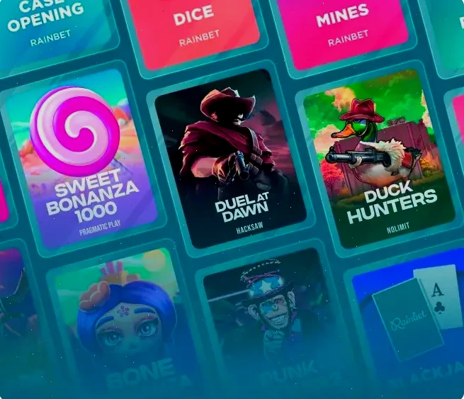 Spielautomaten im Rainbet Casino